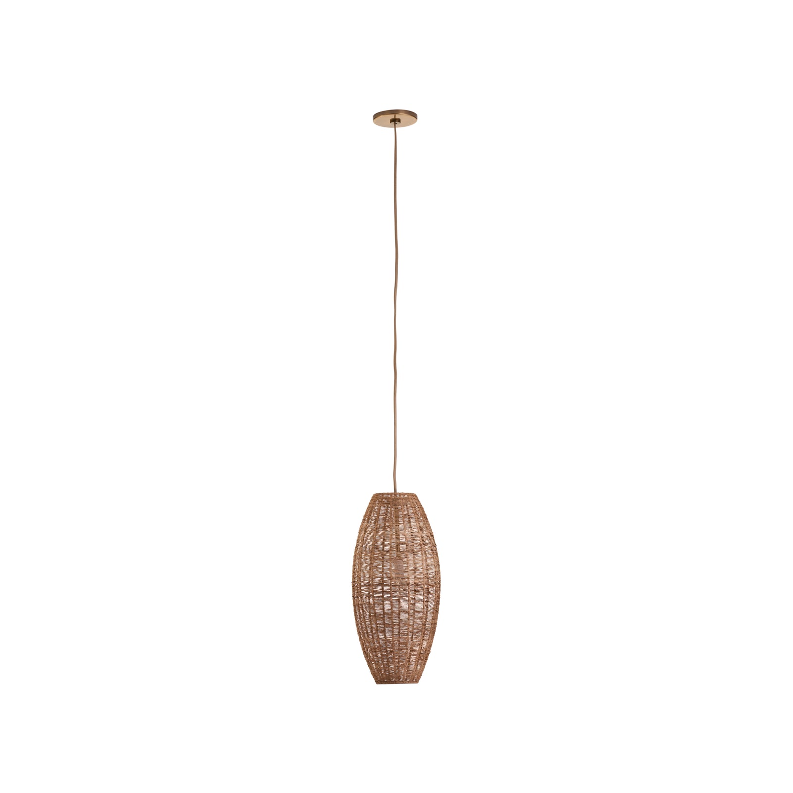 Teague Single Pendant - Tall
