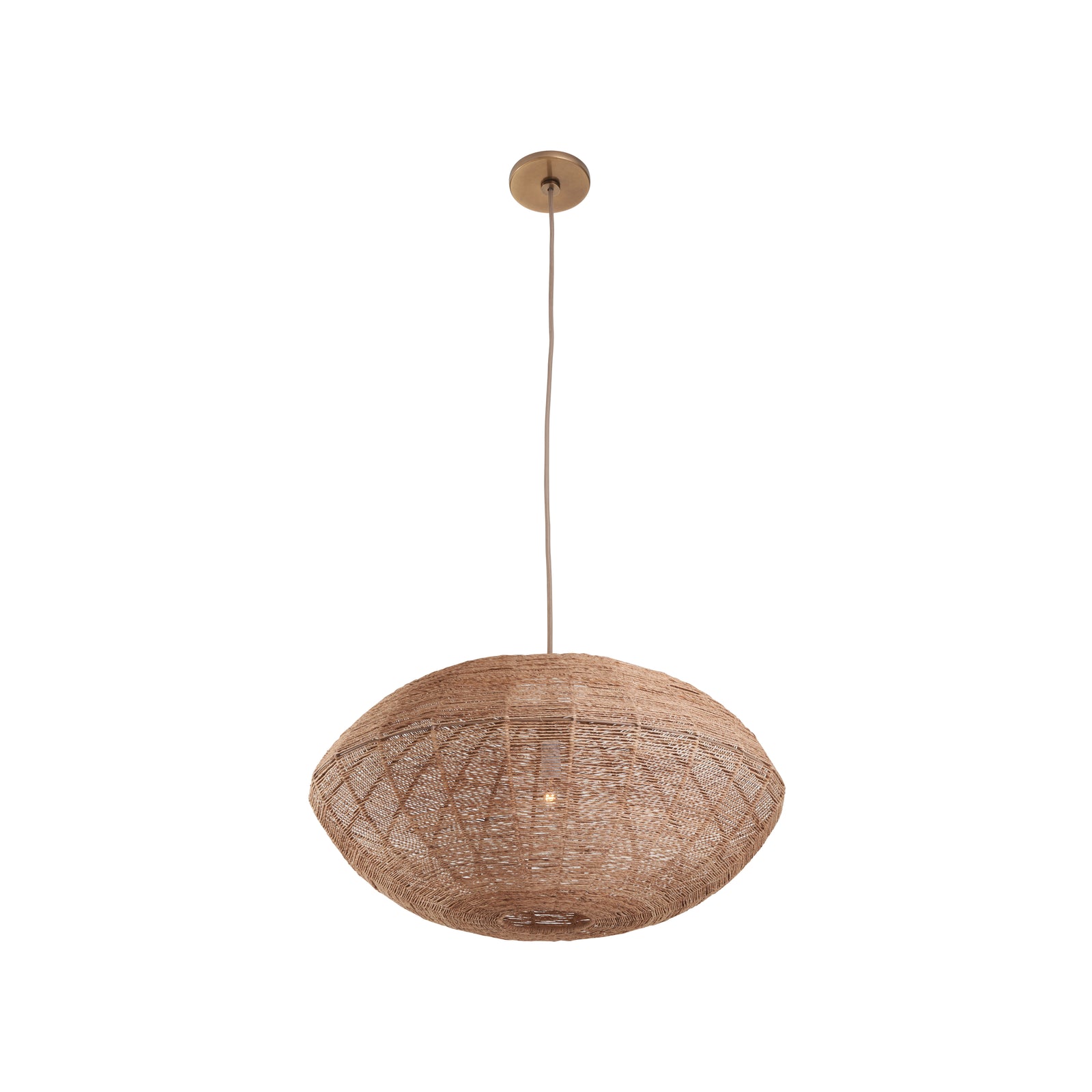Teague Single Pendant - Short