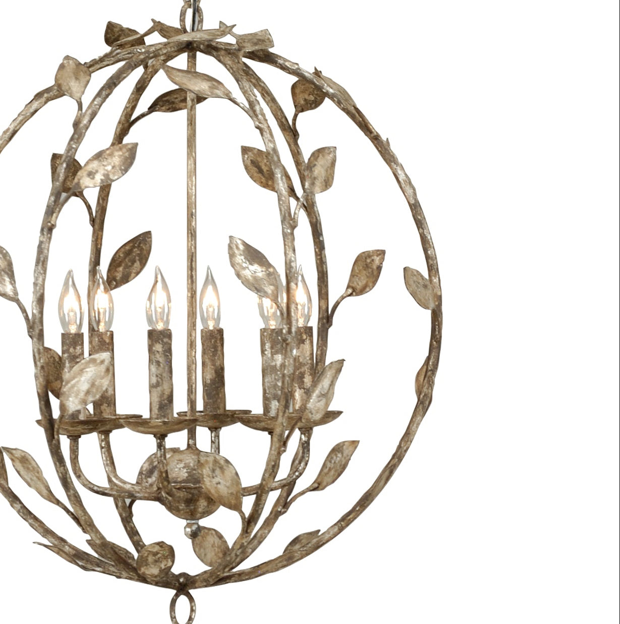 Botanical Leaf Chandelier