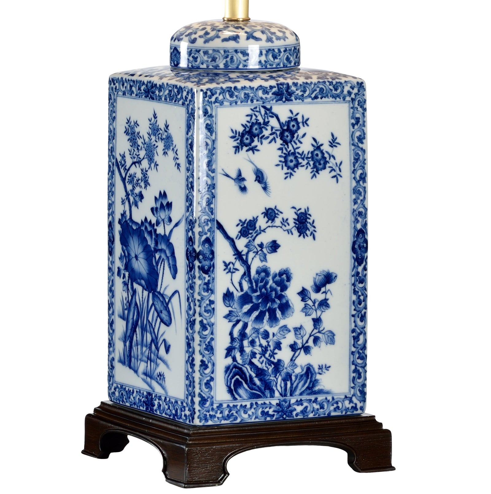 Lotus Lamp - Blue