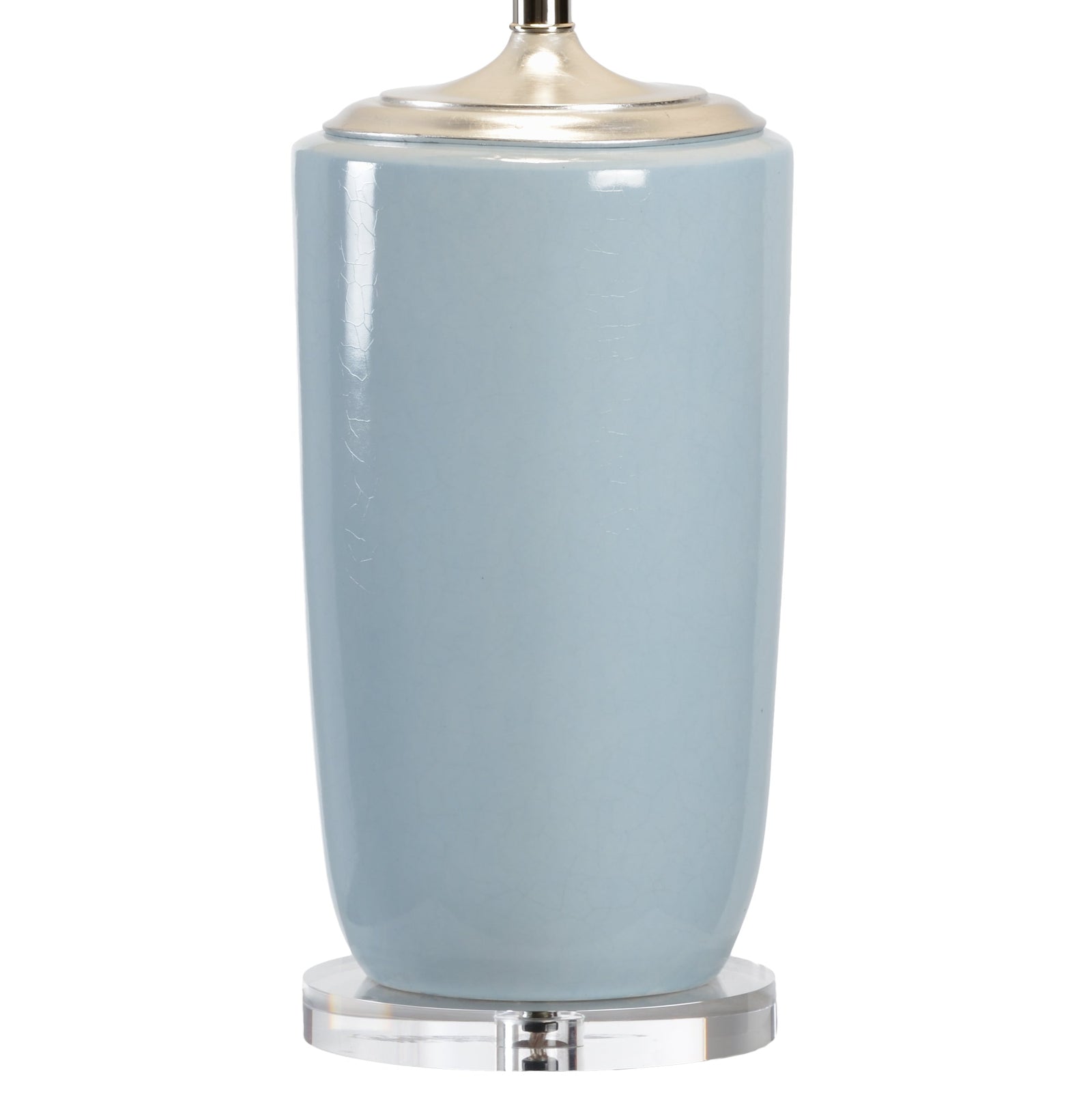 Large Blue Vase Lamp