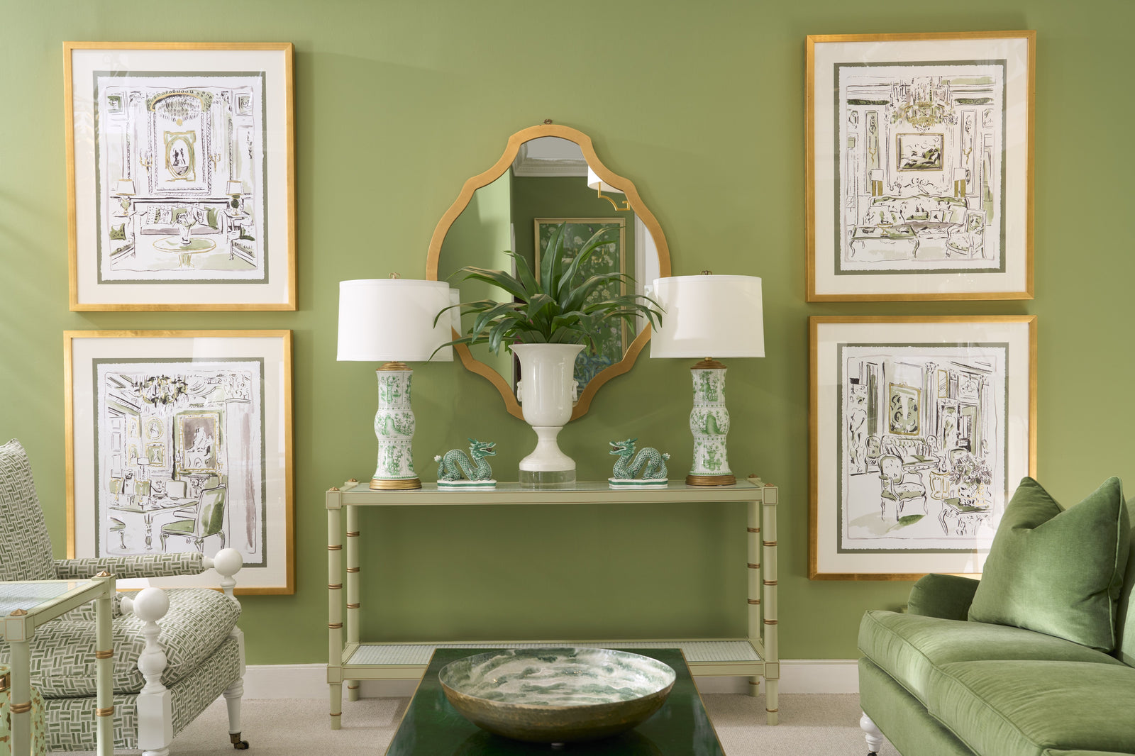 Canton Vase Lamp