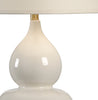 Fulton Vase Lamp - Cream
