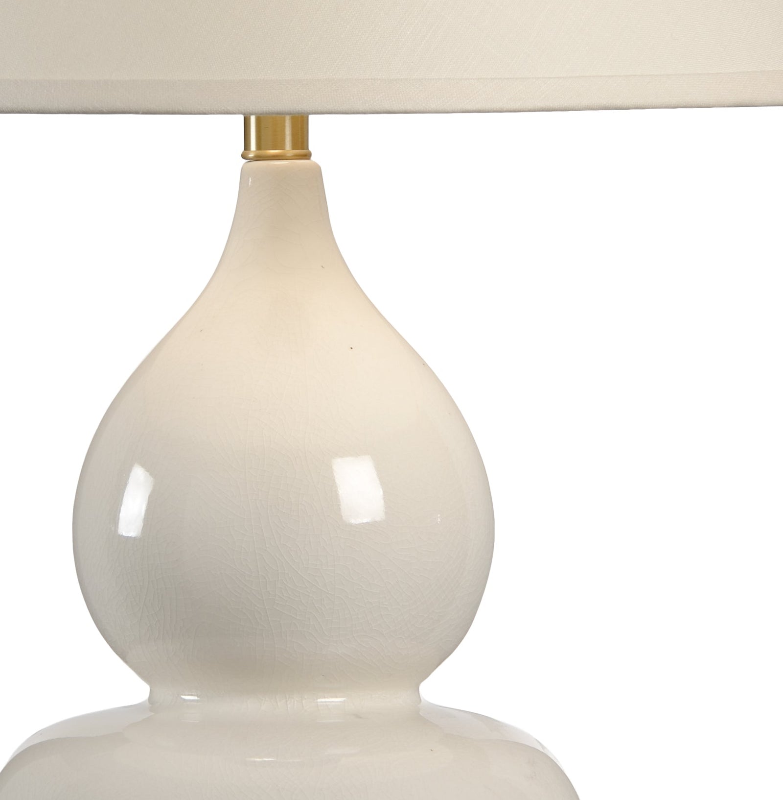 Fulton Vase Lamp - Cream