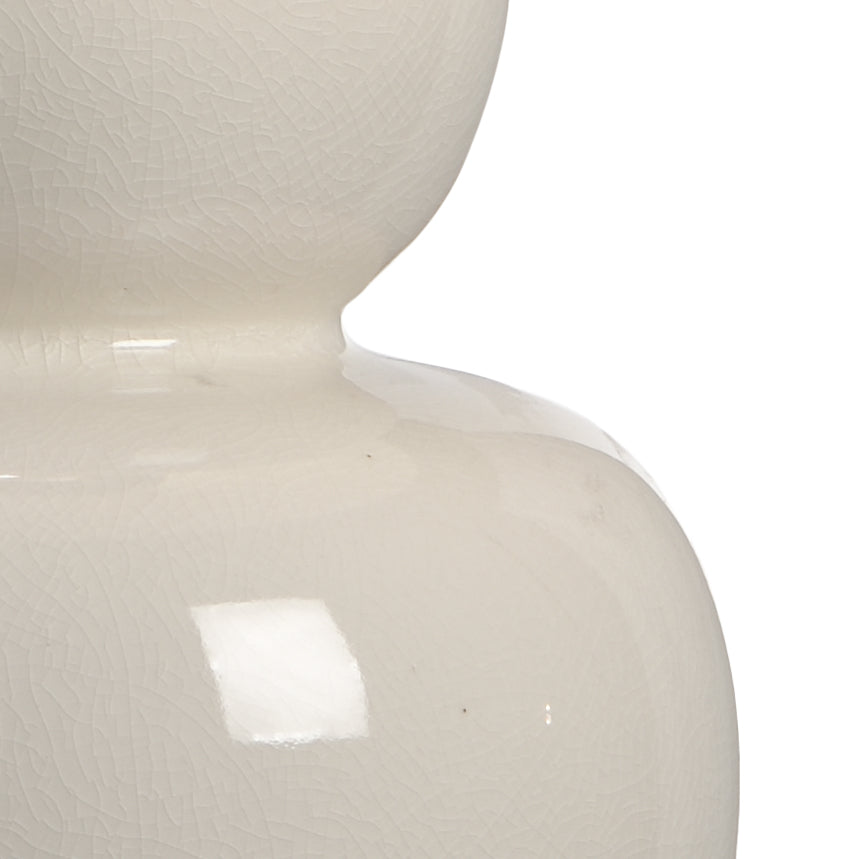 Fulton Vase Lamp - Cream