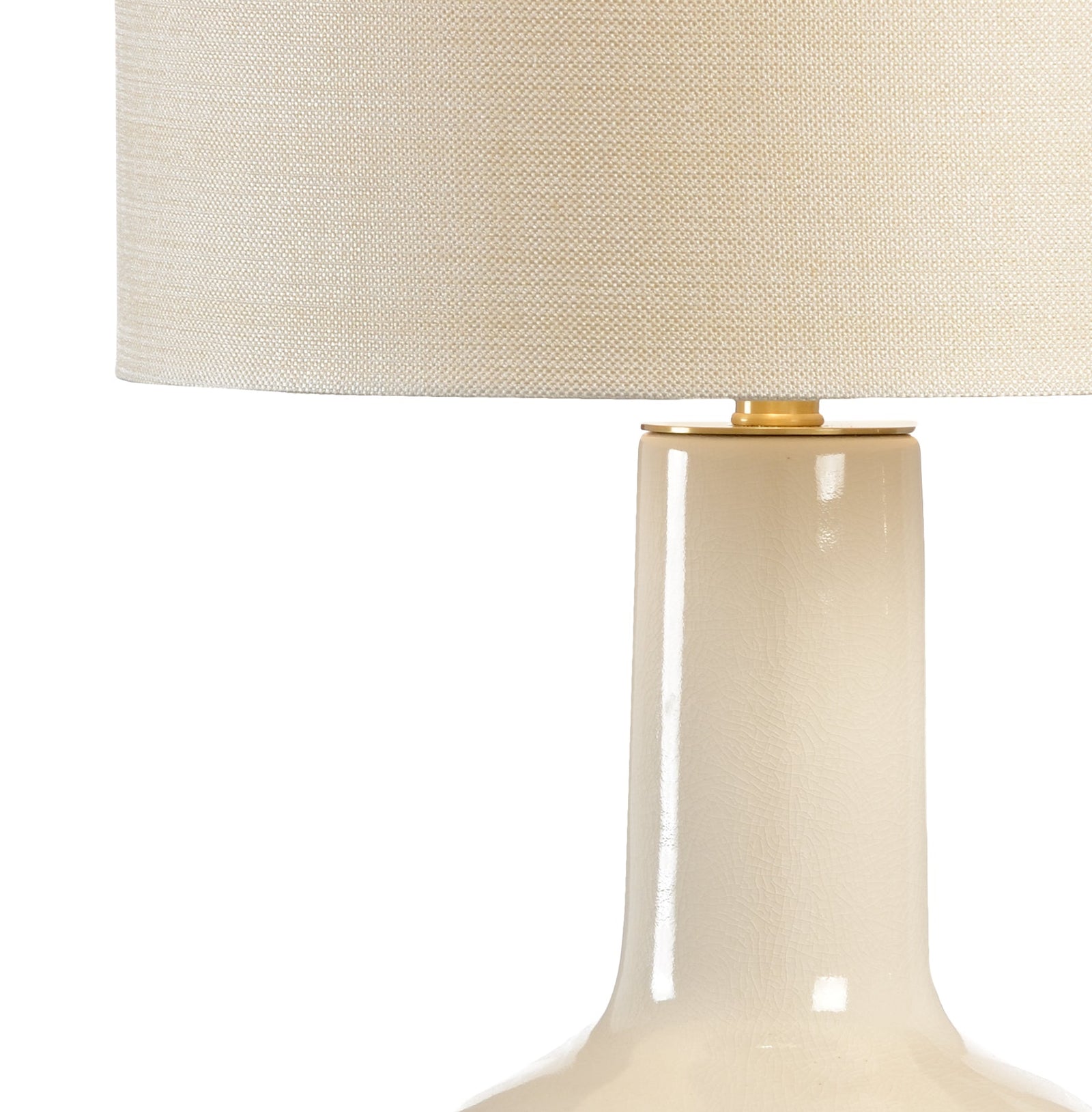 Astor Vase Lamp - Cream
