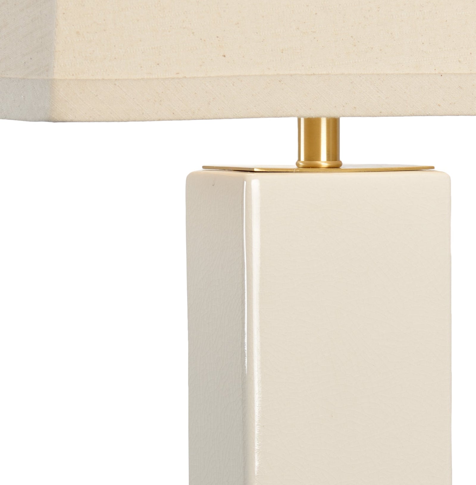 Becker Vase Lamp - Cream
