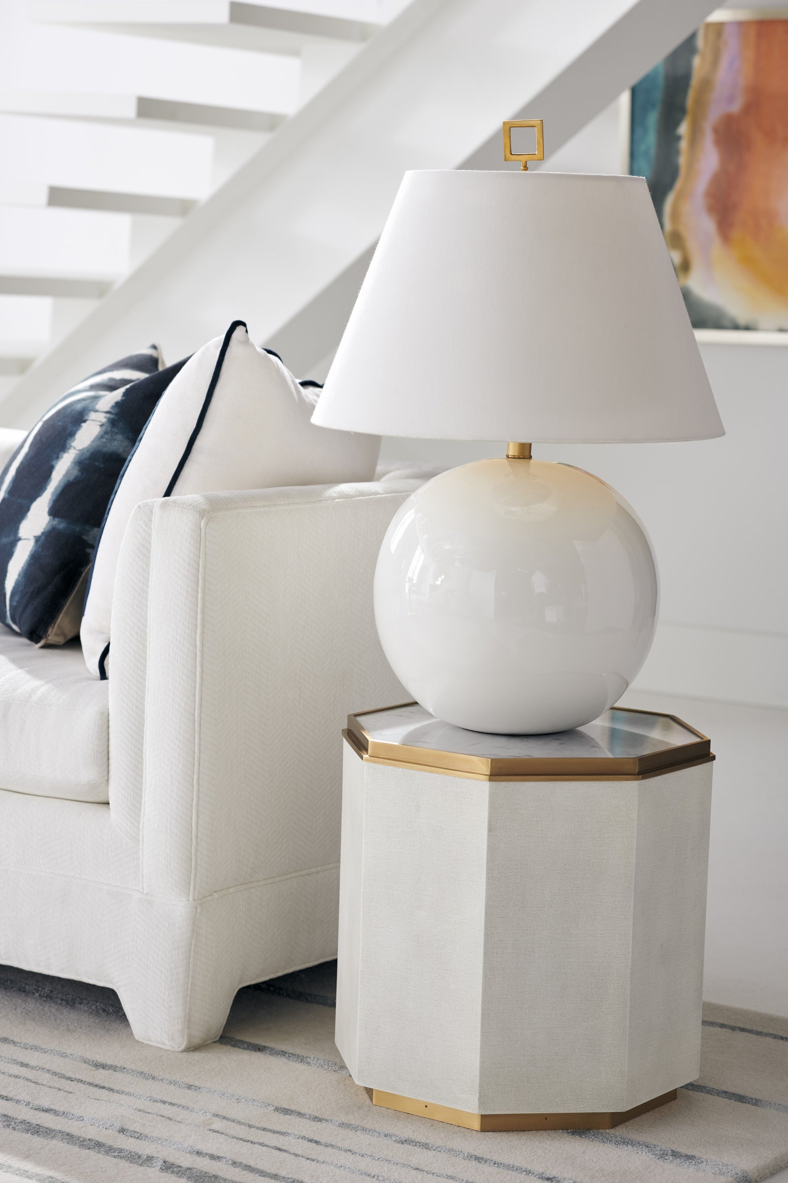 Morrow Lamp - White