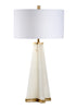 Alabaster Pyramid Lamp