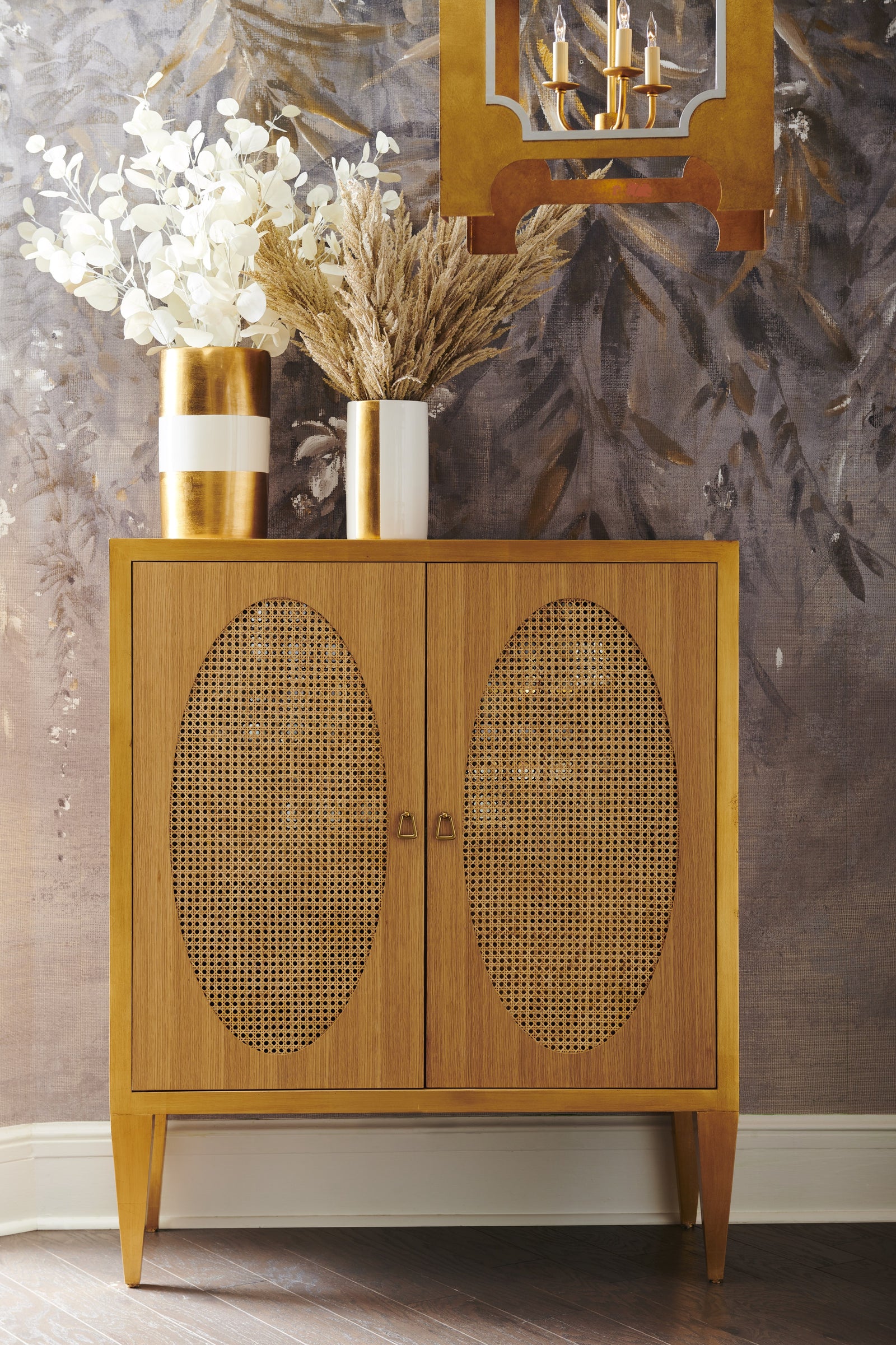 Tole Pagoda Lantern - Gold