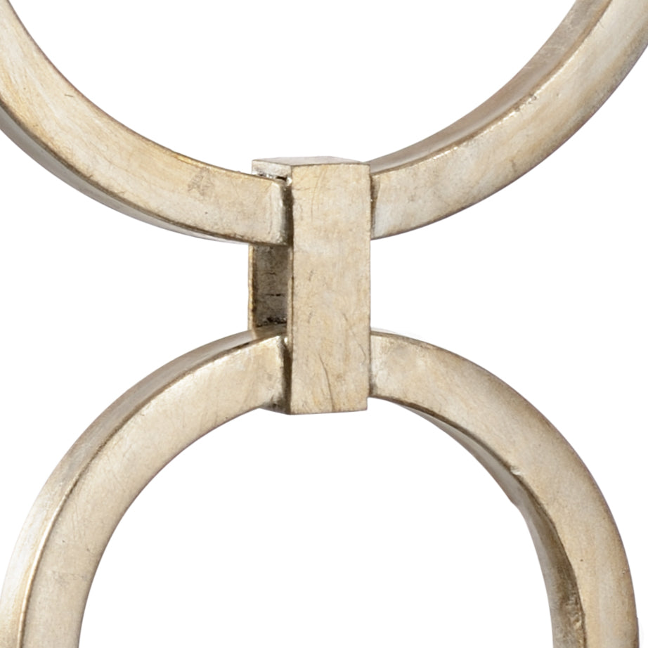 Silver Loop Lamp