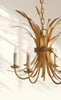 Wheat Chandelier - Gold