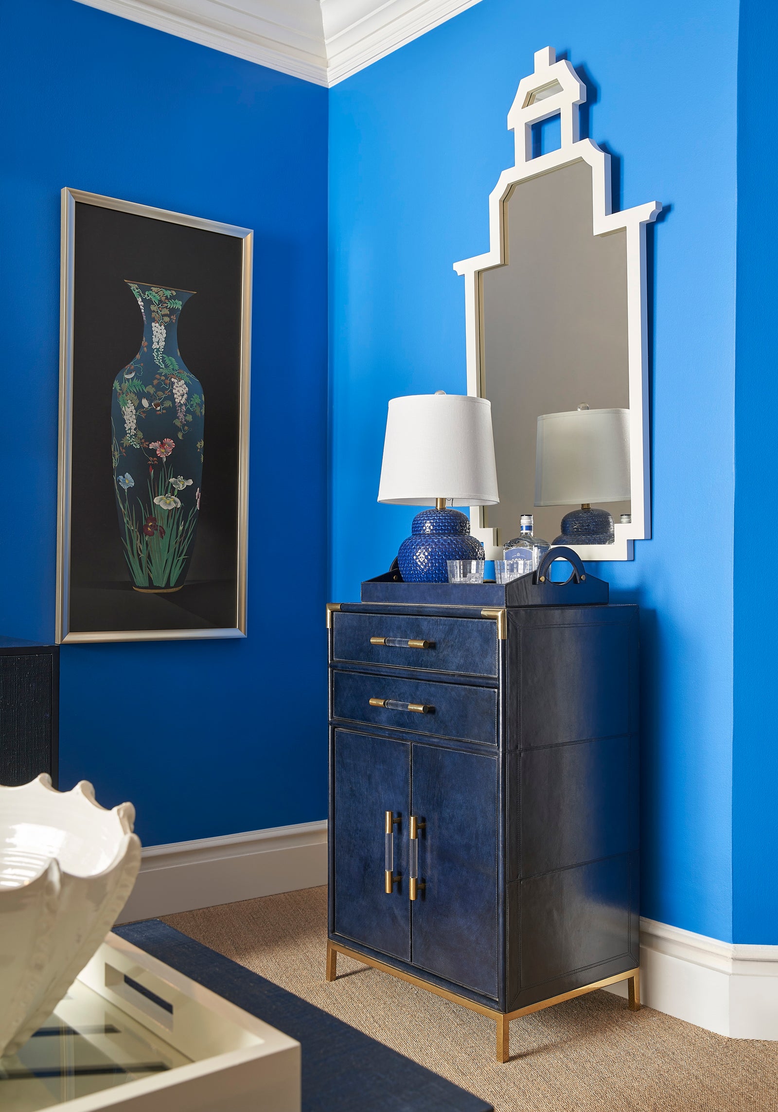Wrightsville Lamp - Blue