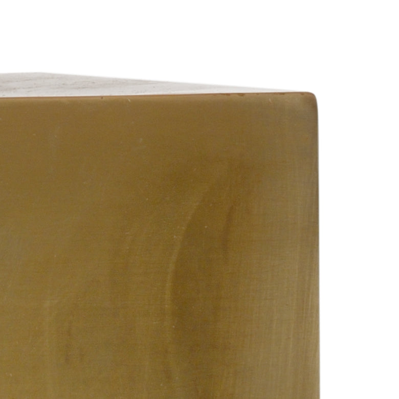 Brass Cube Lamp