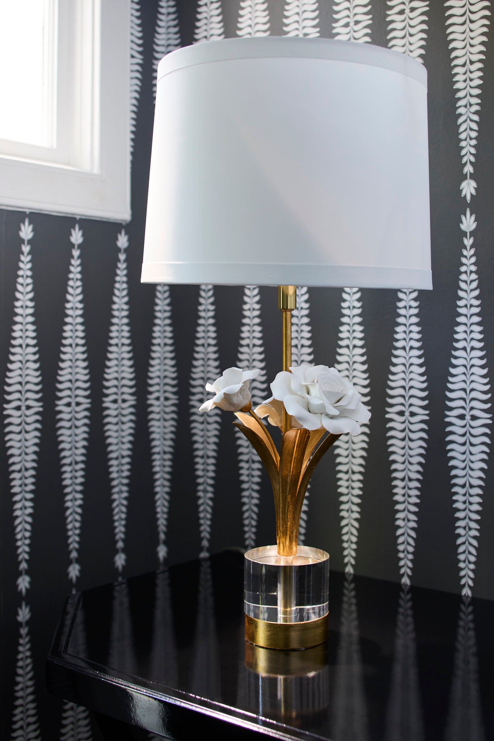 Small Rose Lamp