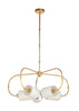 Ring Chandelier - Gold