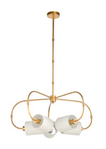 Ring Chandelier - Gold