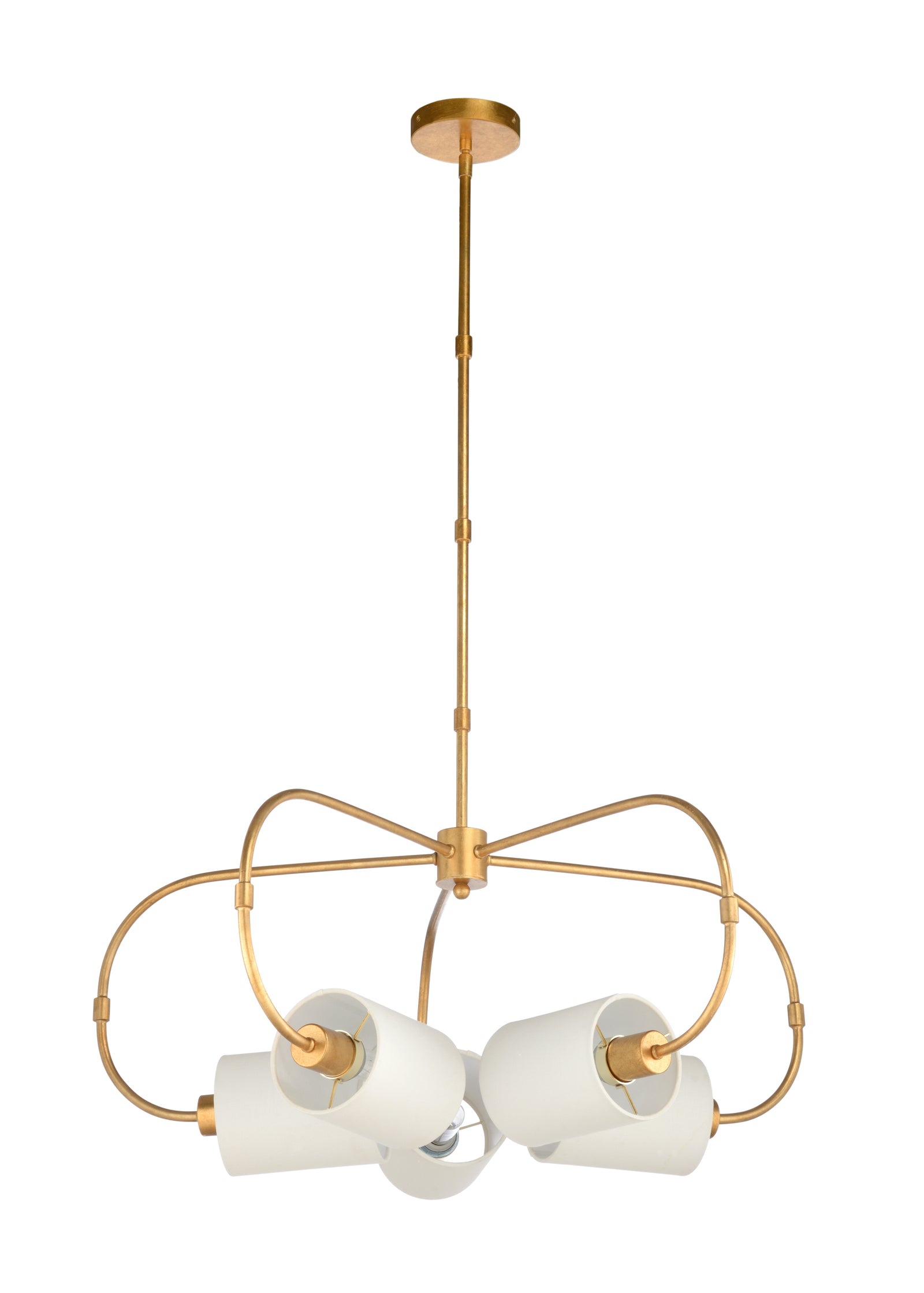 Ring Chandelier - Gold