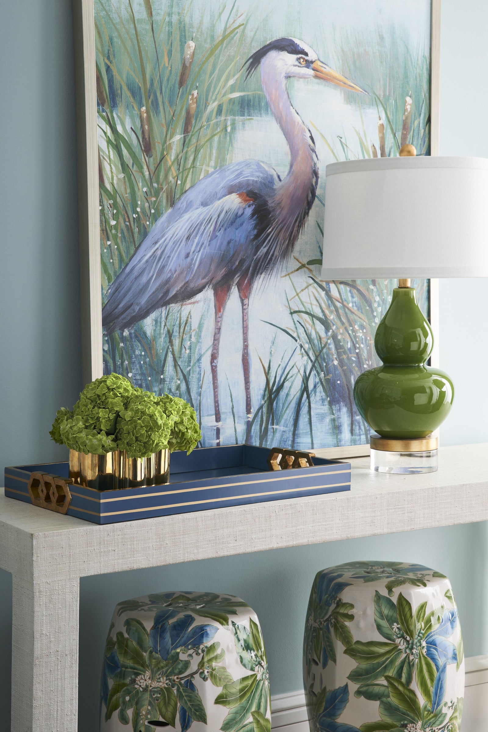 Gourd Lamp - Green