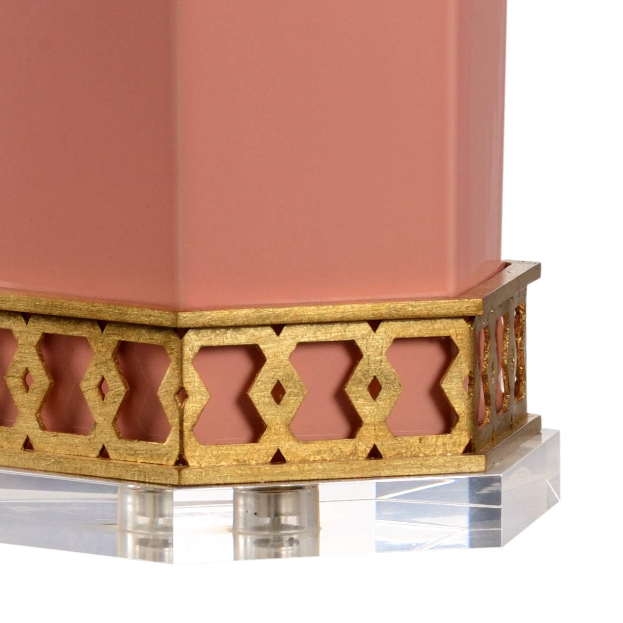 Miriam Table Lamp - Coral