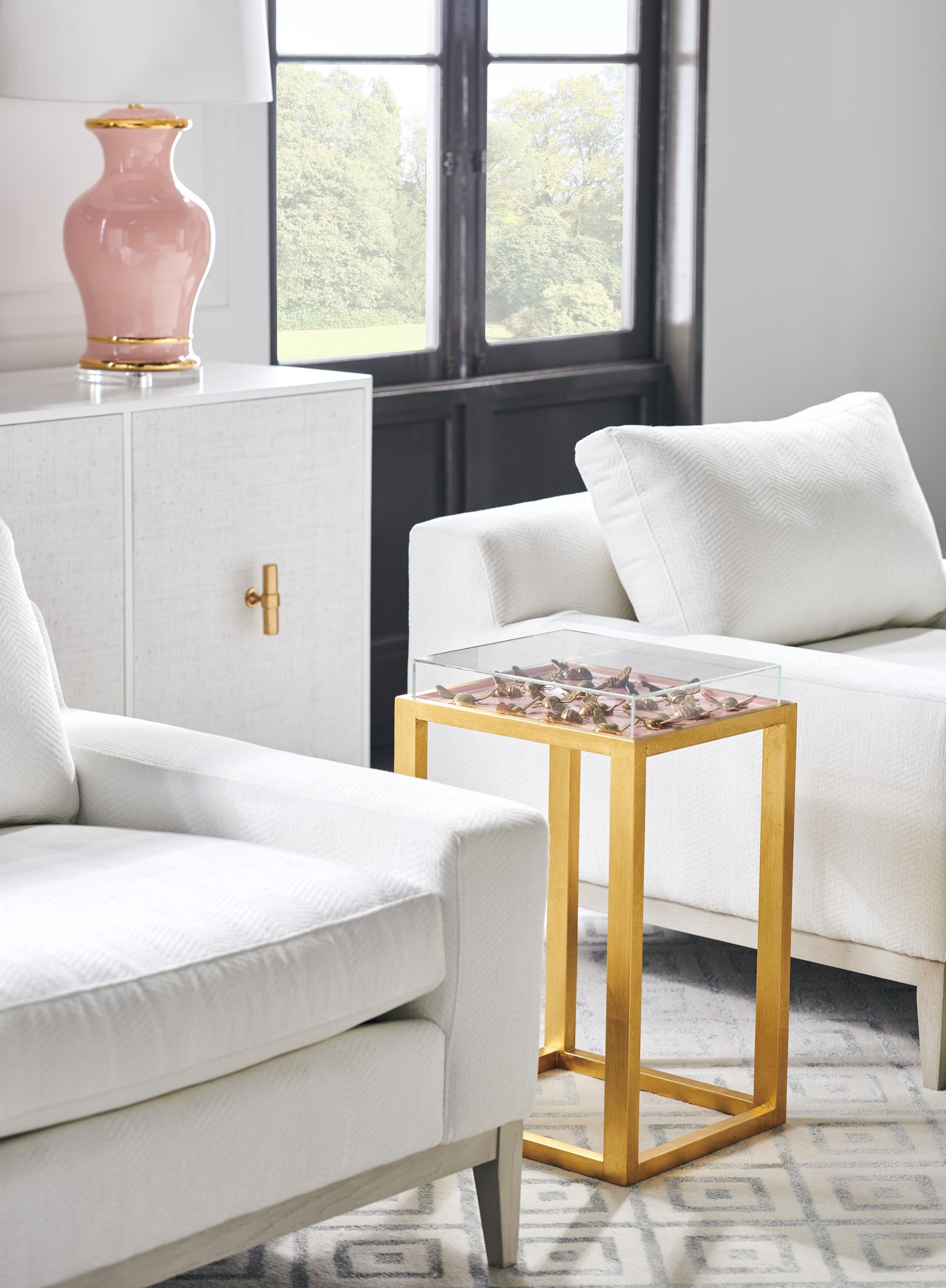 Miriam Table Lamp - White