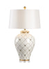 Ginger Jar Lamp - White