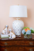Ginger Jar Lamp - White