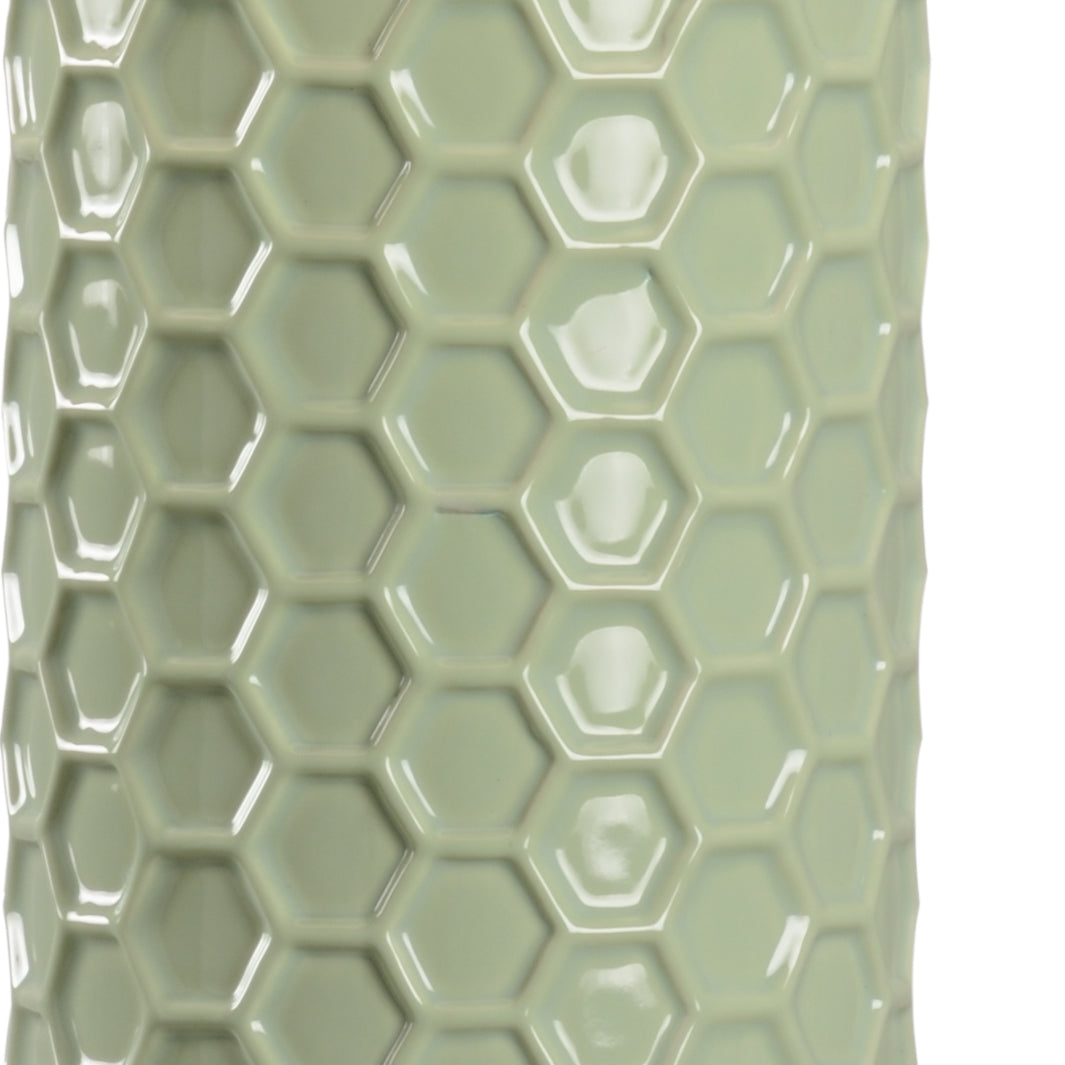April Honeycomb Lamp - Pistachio