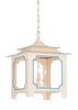 Tole Pagoda Lantern - (Sm) - Cream