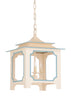 Tole Pagoda Lantern - (Sm) - Cream