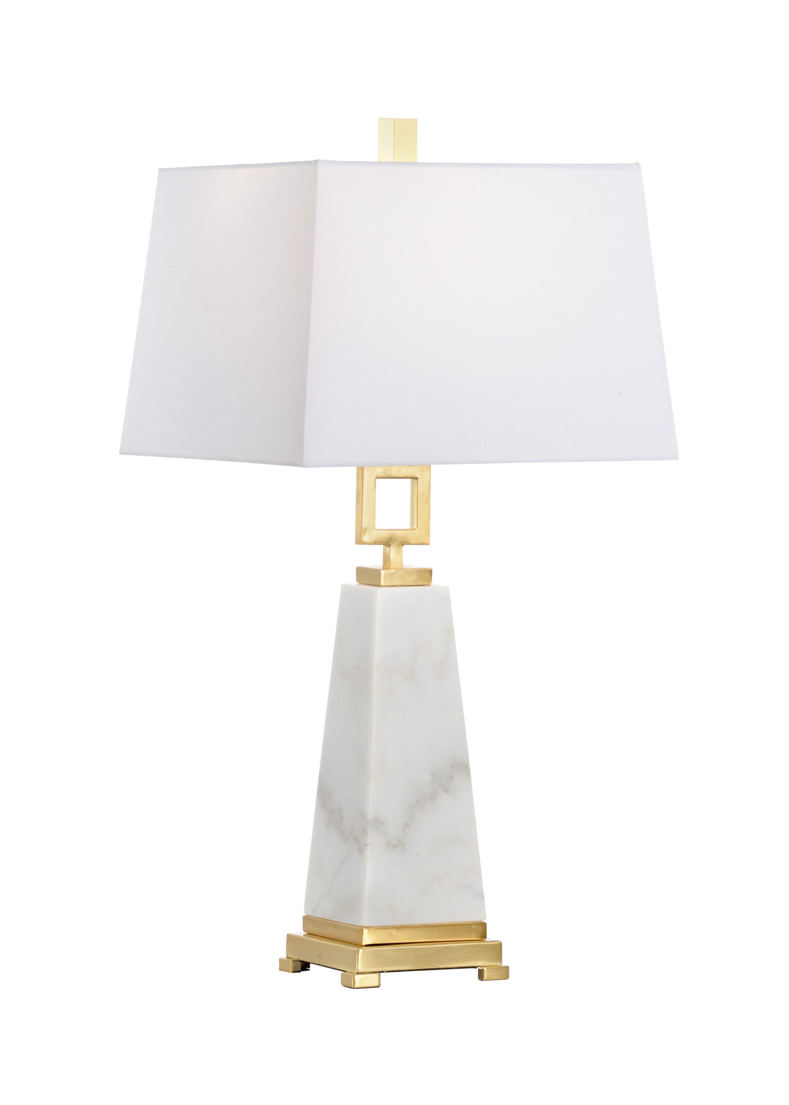 Marble Pyramid Lamp