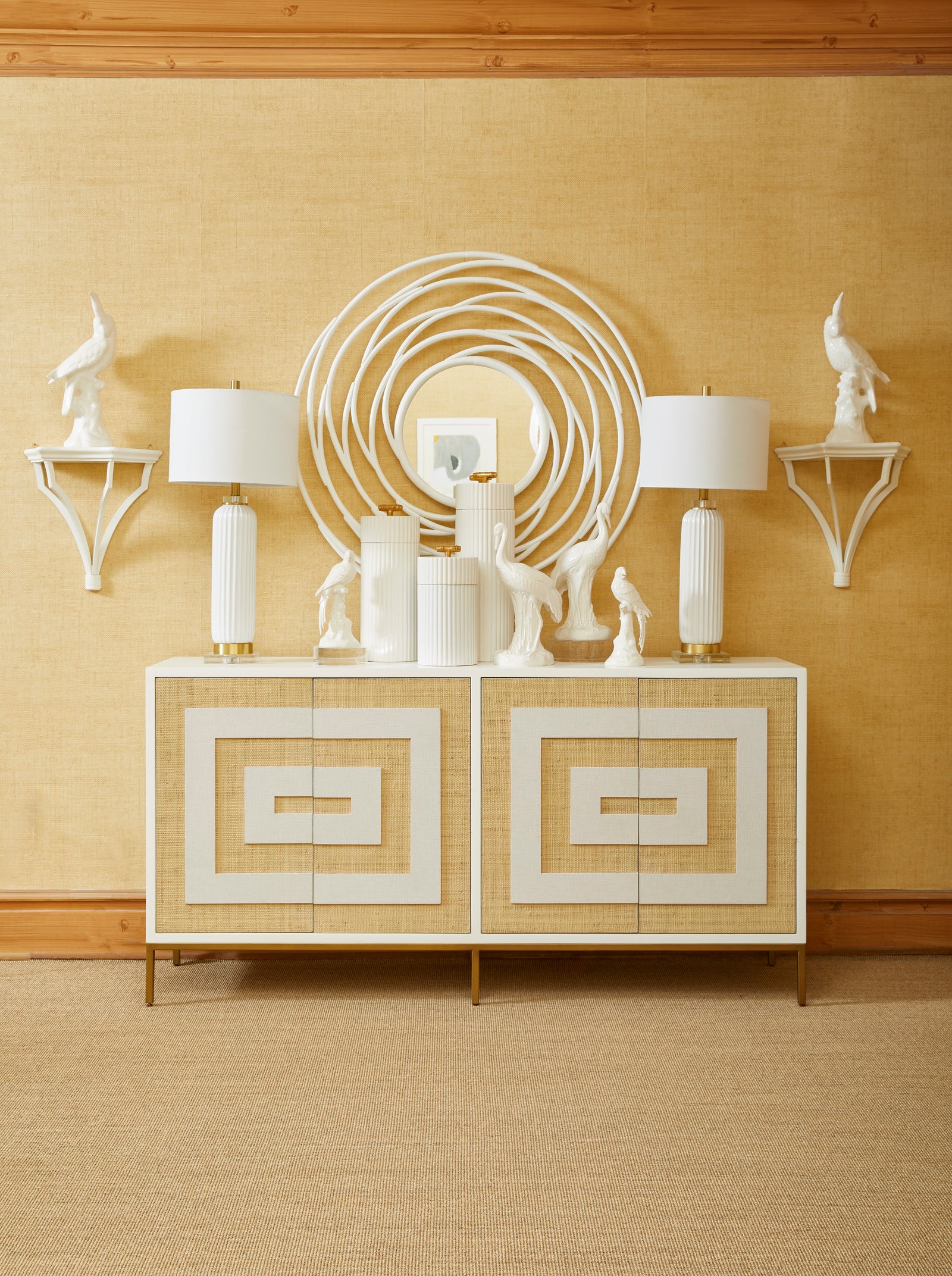 Samuel Ceramic Lamp - White