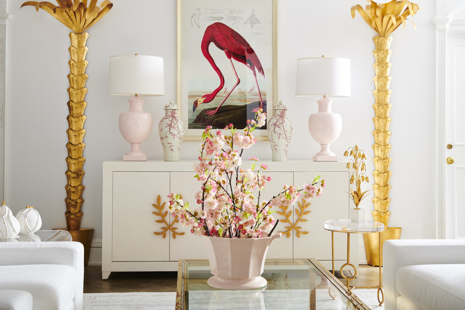 Greenwich Ceramic Lamp - Pink