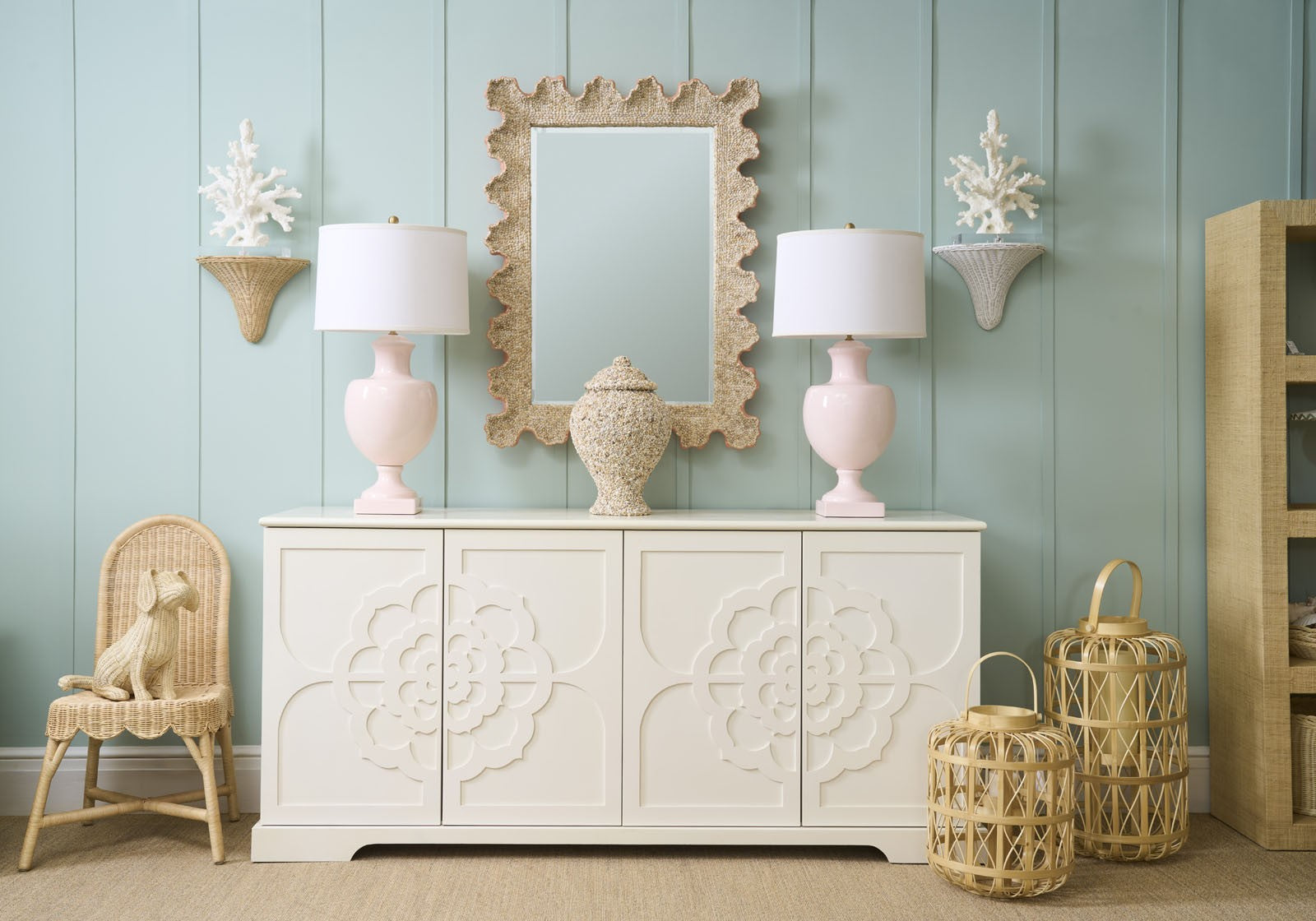 Greenwich Ceramic Lamp - Pink