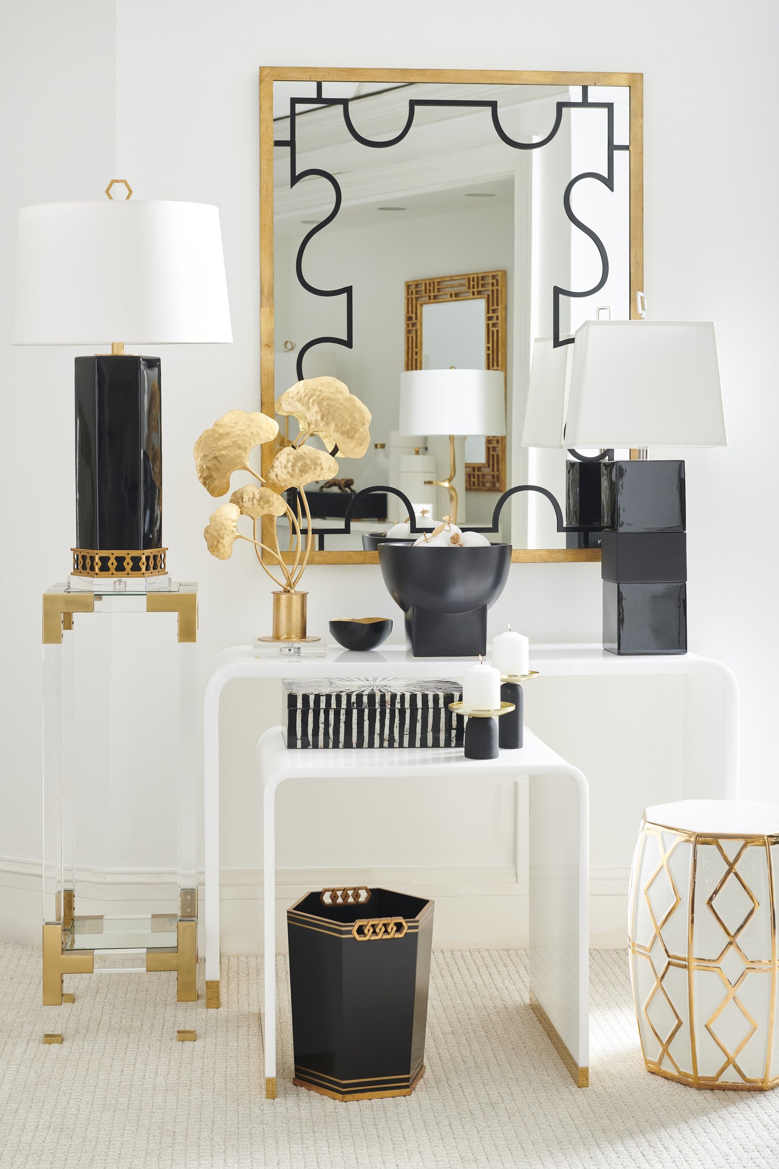 Banded Lamp - Black