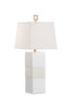 Banded Lamp - White