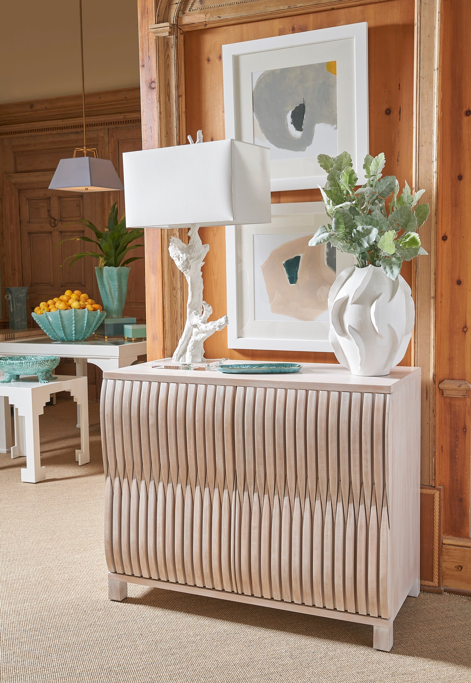 Branch Table Lamp - White