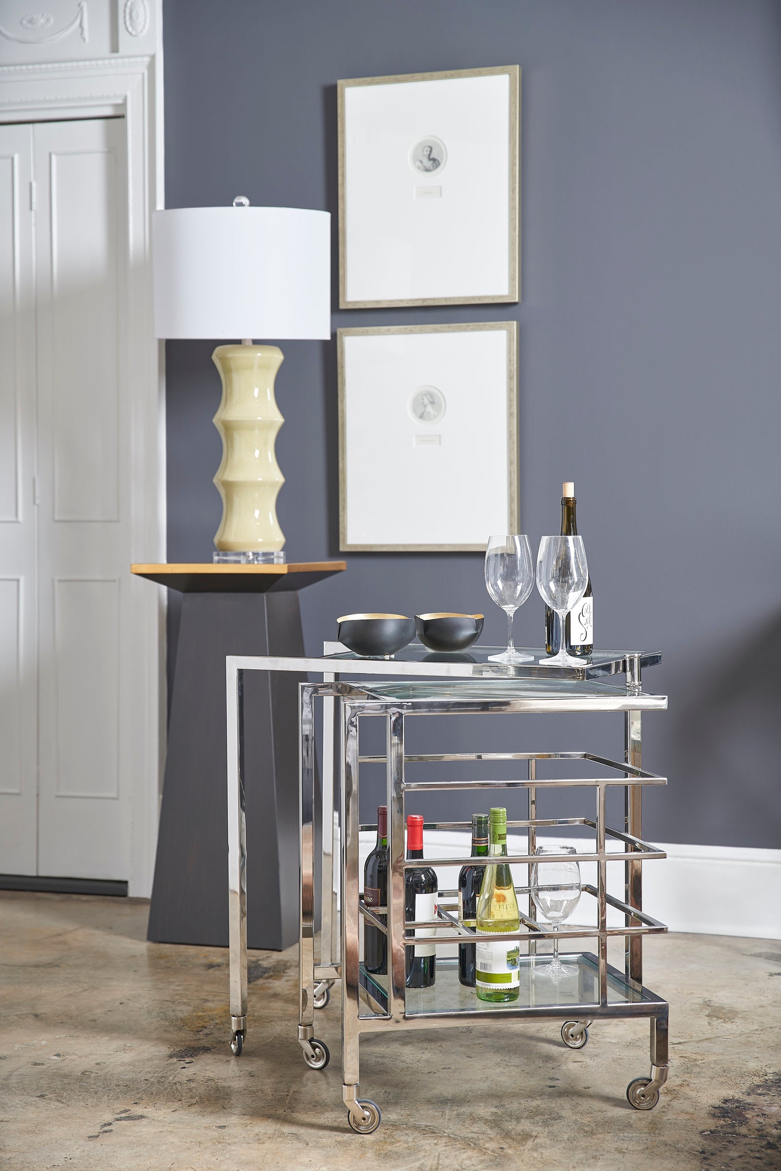 Shelbourne Lamp - Green