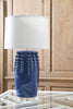 Sea Urchin Lamp - Blue