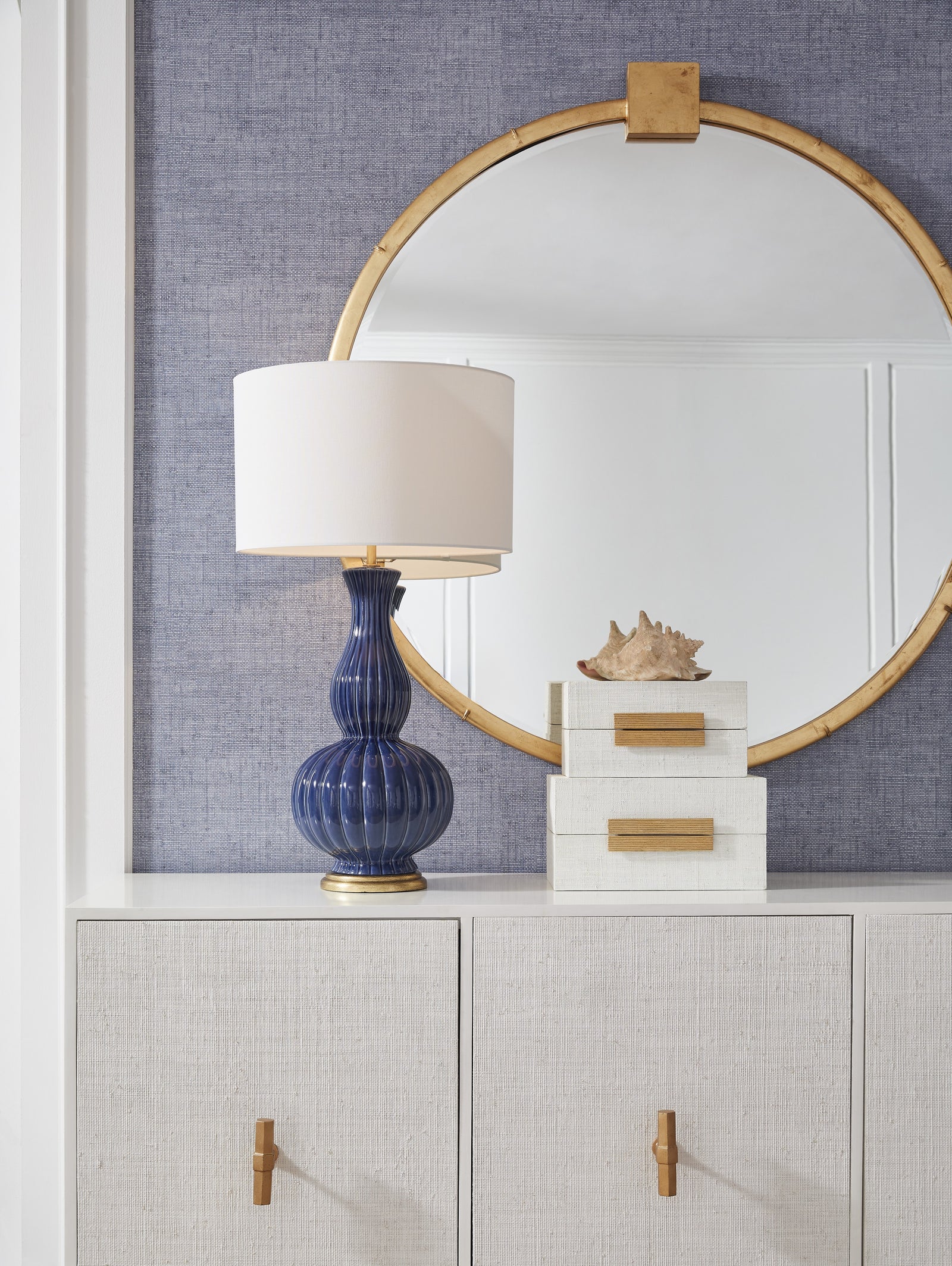 Augusta Lamp - Blue