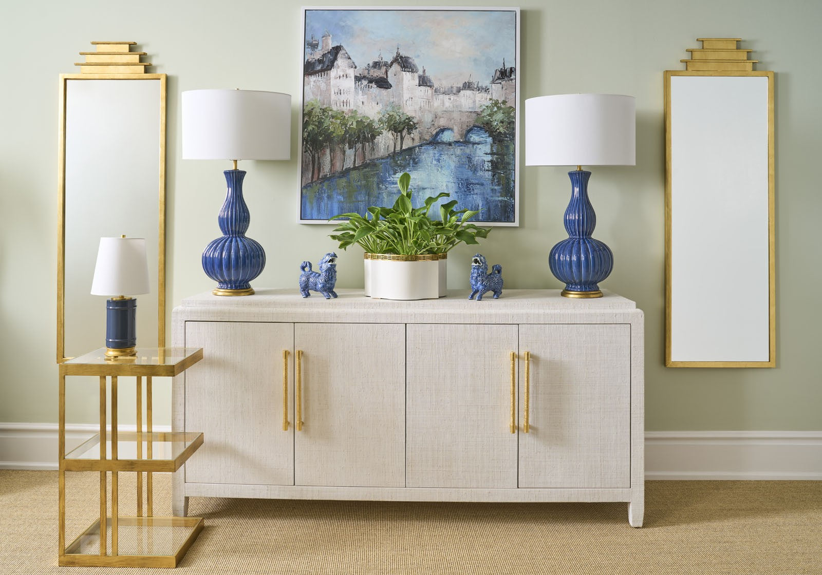 Augusta Lamp - Blue