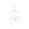 Spyral Chandelier - White