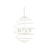Spyral Chandelier - White