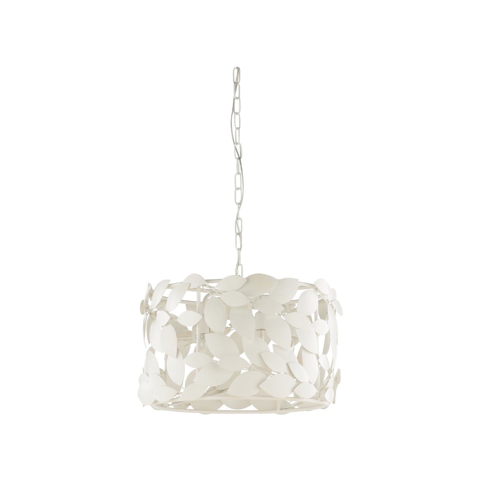 Ficus Round Chandelier - White