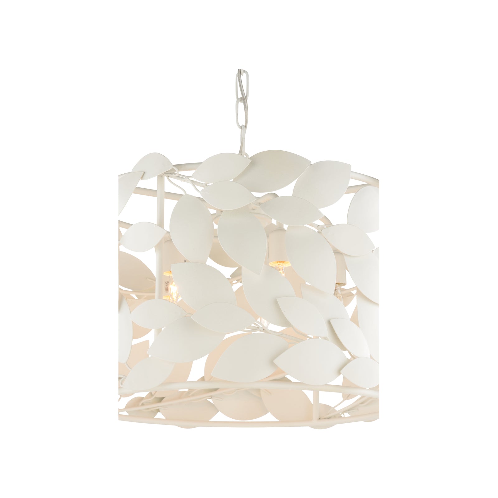 Ficus Round Chandelier - White
