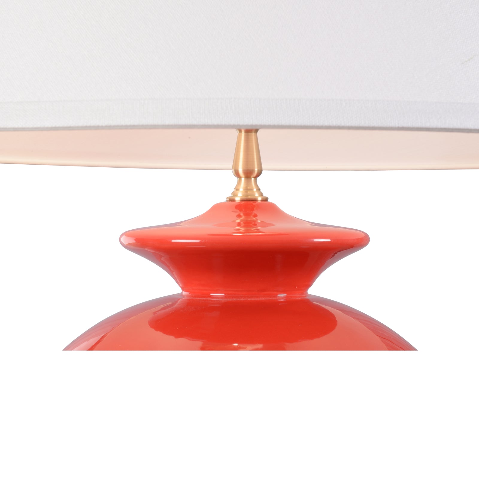 Opus Ceramic Lamp - Red