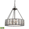 Ethan 18'' Wide 3-Light Chandelier - Tiffany Bronze - Includes LED Bulb