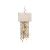Curling Leaves Sconce w/ Acrylic