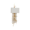 Curling Leaves Sconce w/ Acrylic
