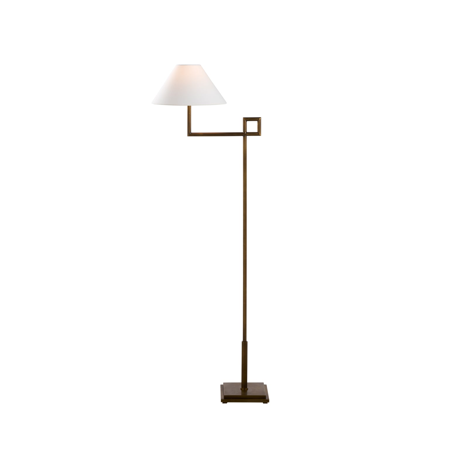St. Dunstan Floor Lamp - Aged Brass